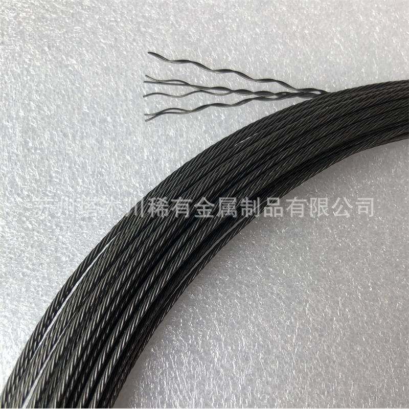 镍钛合金绳 常温超弹镍钛多股丝 NI-Ti形状记忆合金线 钛镍合金线