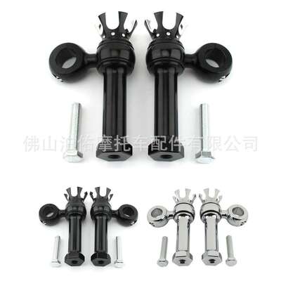 one-inch universal handlebars with high-pressure code risers