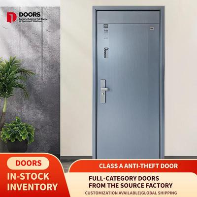 筑川10公分甲级防盗门现代简约入户门高档子母门智能安全门进户门