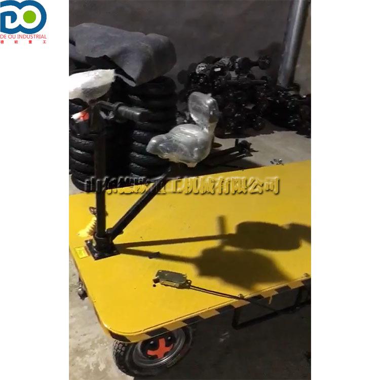 电动平板车 路桥工程电动托运车 铁路建设四轮电动工具车
