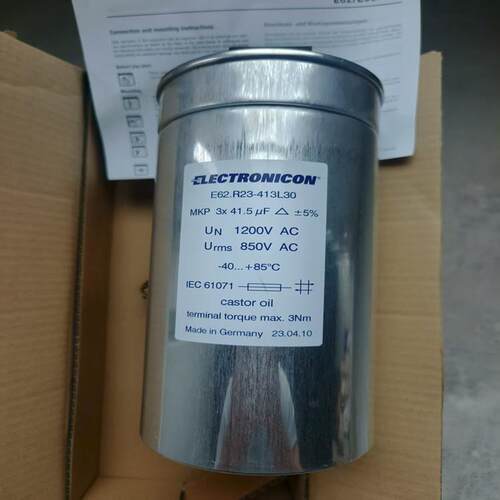 ELECTRONICON E62.R23-413L30 3*41.5UF 850V 三相交流滤波电容
