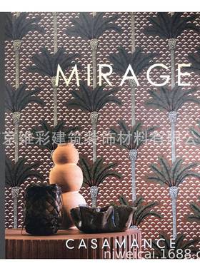 法国CASAMANCE现代简约背景无纺布墙纸壁纸MIRAGE