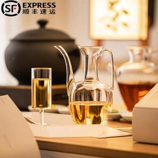 云琳茶具新中式仿宋贵妃执壶玻璃温茶壶明火电陶炉耐高温teastone