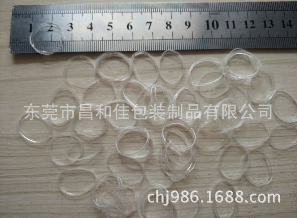 扎线用透明胶圈TPU透明橡皮筋软管伸缩柔韧软胶防缠绕