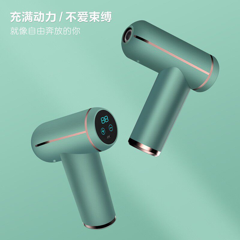 迷你筋膜枪健身器材放松肌肉按摩枪USB充电肌肉按摩器按摩仪