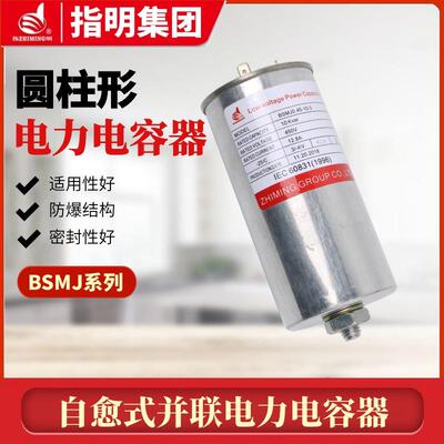 指明集团BSMJ0.28-8-1单相圆柱形自愈式低压并联电力电容器