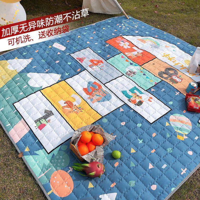 户外野餐垫防水防潮垫春游垫子便携加厚超轻可折叠草坪布野炊地垫