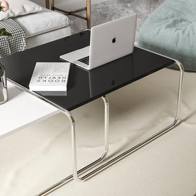 型设计师极简现代厅小户茶几中古风组客轻FTM奢正方形网红玻璃合