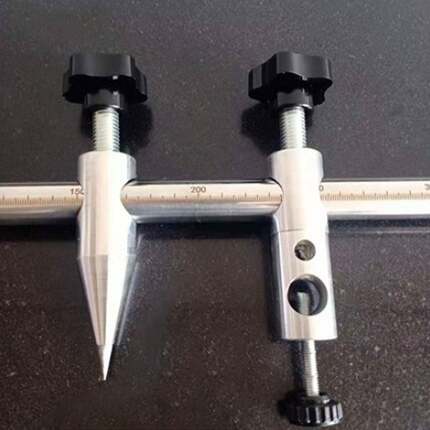 源0头工厂可滑动划线规0长.9205/1.0/1.5/2.m圆工杆带刻度木圆规