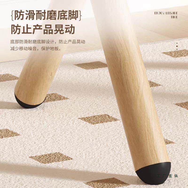 折叠椅子靠家用藤985编餐桌椅背马奶风家用餐油椅可折叠户外凳子