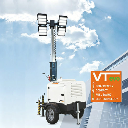 GENERAC VT evo  LSW-3T拖车式移动照明灯塔 8 米手动升降 4×320