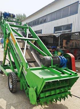 畜养移殖青贮草料LDJ取料机电机动横式青储取草牛羊牧草窖高空挖