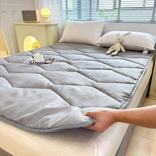 软2米5x2垫被褥子米8WKG×米学校学生宿舍床垫子90*垫90柔软防摔