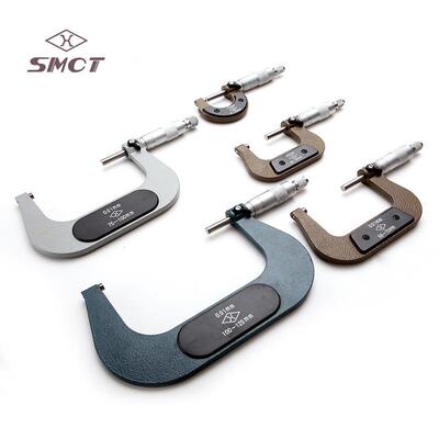 上械外径千分尺S10分4-101-10量1分厘卡镶硬质合金机千尺8670-25m