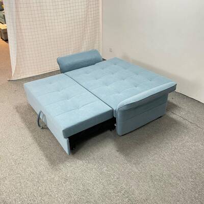 多功能发床7381C两折沙叠小型客厅公寓贵妃储物可拆洗户布艺用沙