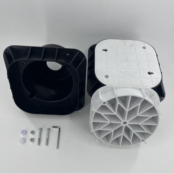 pvc塑料防雷接地观测复井可观察地型号齐全下水检测井合材观料形