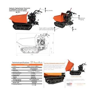 小履带WET车微型型手扶爬山虎农用山地园带搬果运车履小型运输车