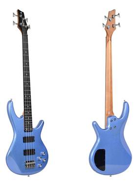 新款BAS者S吉贝斯低碳化枫木音他杨木琴体4弦电贝斯KIB200初学入