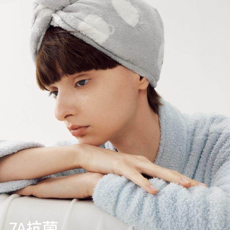 绒绒520H女士新可款发洗干头爱吸水珊瑚F99557J6绒柔软擦头发巾干