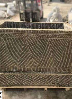 槽鱼石tlznyfgf缸长民方形间件石雕仿古流水摆青石水槽别墅户外中