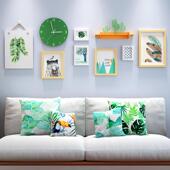 特相框合 相框墙 包邮 马格利实木相照框片墙9809组