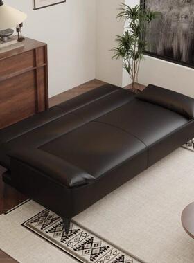 猫叠抓皮发床体一两用折客厅卧室简易出KUK租屋公寓小户沙型双人