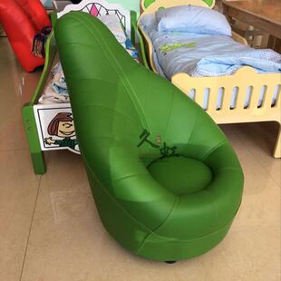 树叶软椅宝宝靠背椅小沙发幼儿园早教儿凳童专用76648木卡通座椅