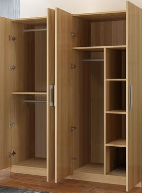 简易衣柜约式现代NVZ室经济型组装儿童大简衣橱卧宿舍租房实木质