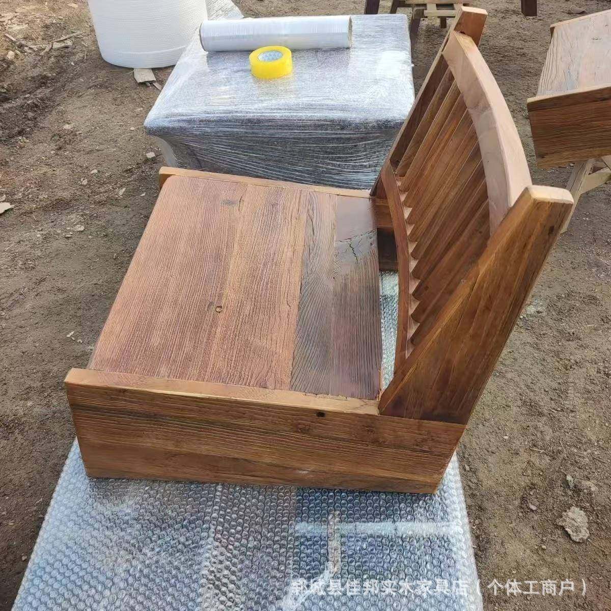 老榆木家用阳台木实餐边柜木靠闲背中椅休椅新式榆矮凳榻榻米单人,农机/农具/农膜,其它农用工具,淘宝优惠券,粉丝福利购,淘宝优惠卷