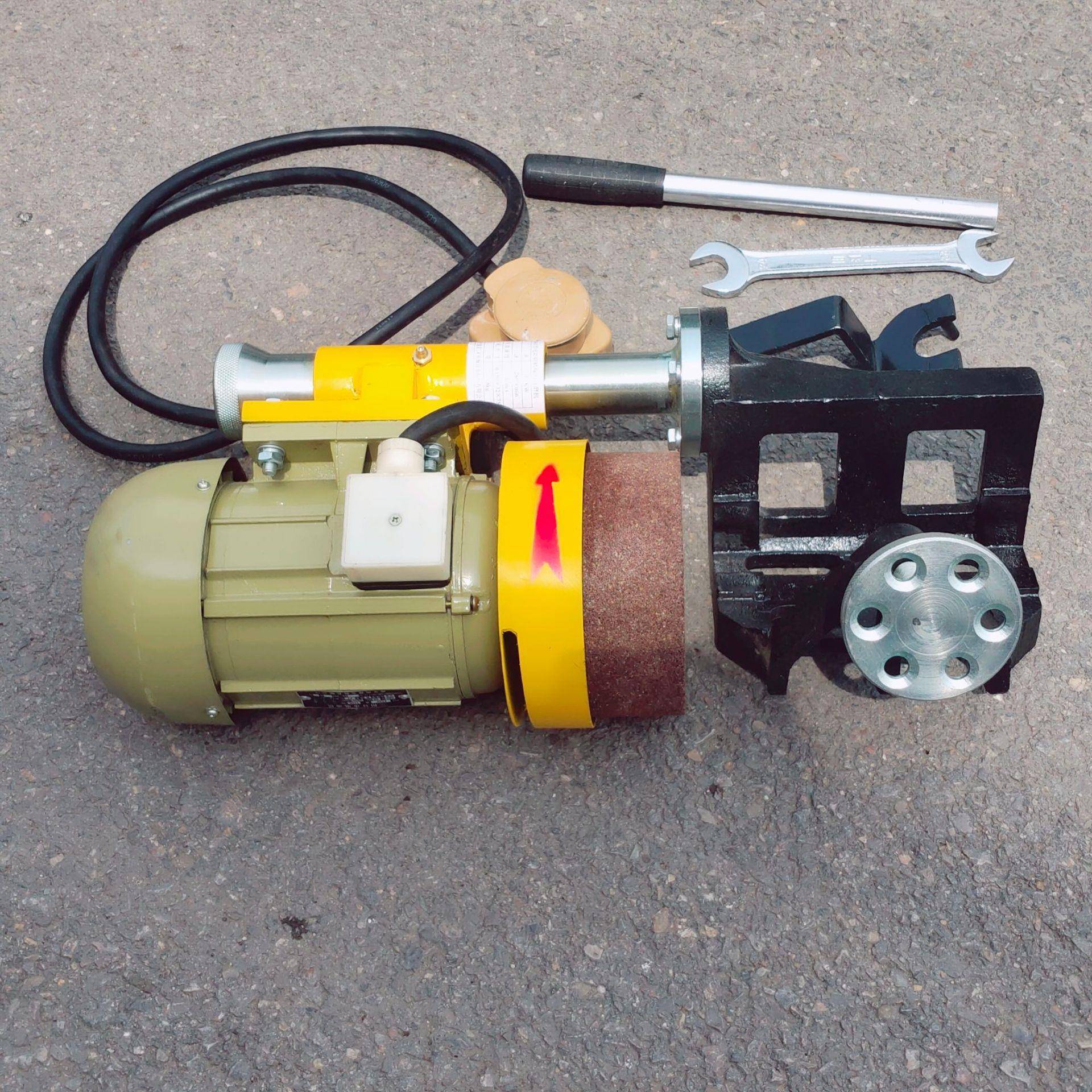 GDM1.1型电动端面钢轨打磨机轨道抛光机铁轨断面磨平机