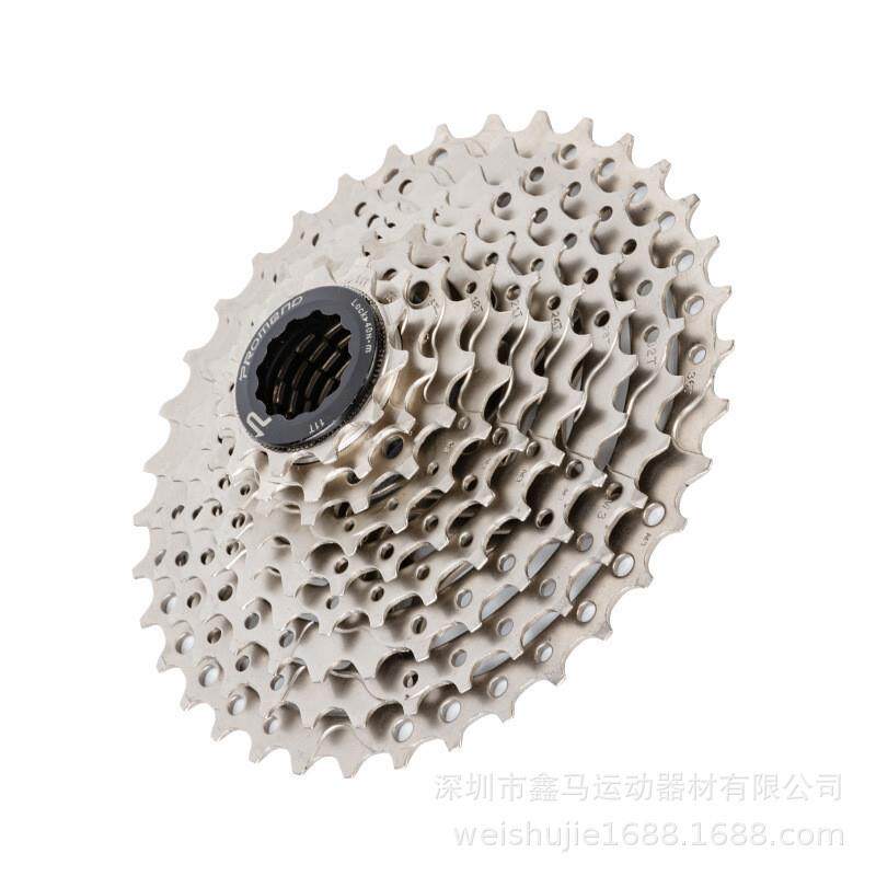 PROMEND自行车飞轮山地车卡式塔轮9速27速定位变速器骑行零配件