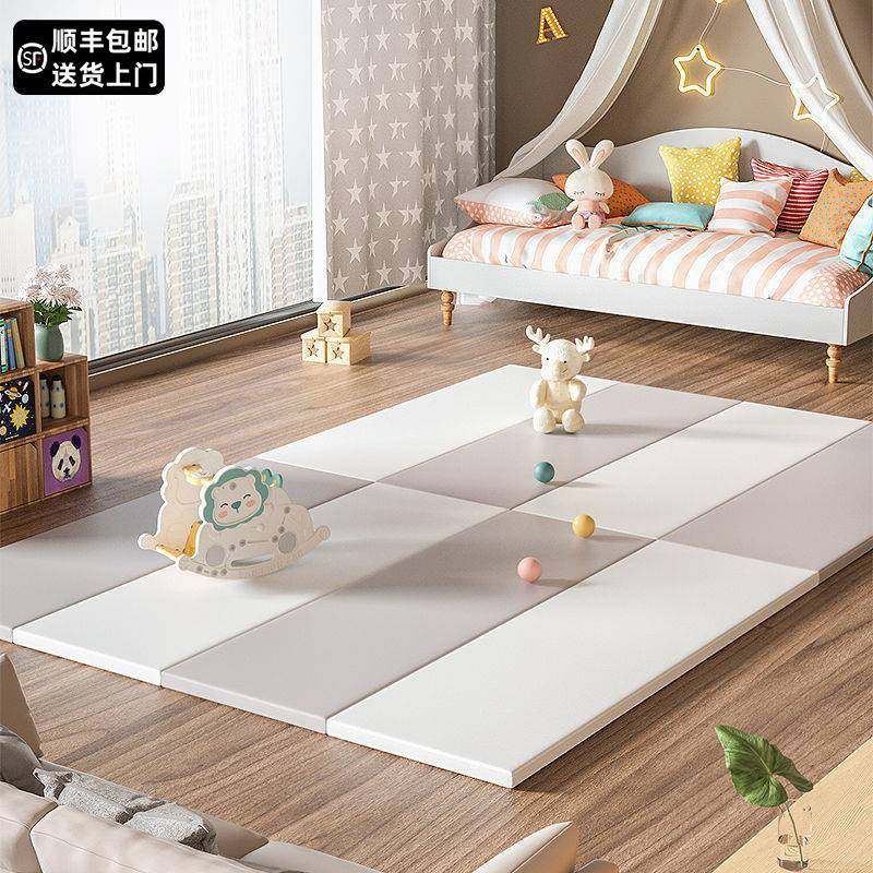 儿童爬行垫xpe可折叠加厚4cm可定家用客厅垫子宝宝地垫婴儿爬爬垫图片