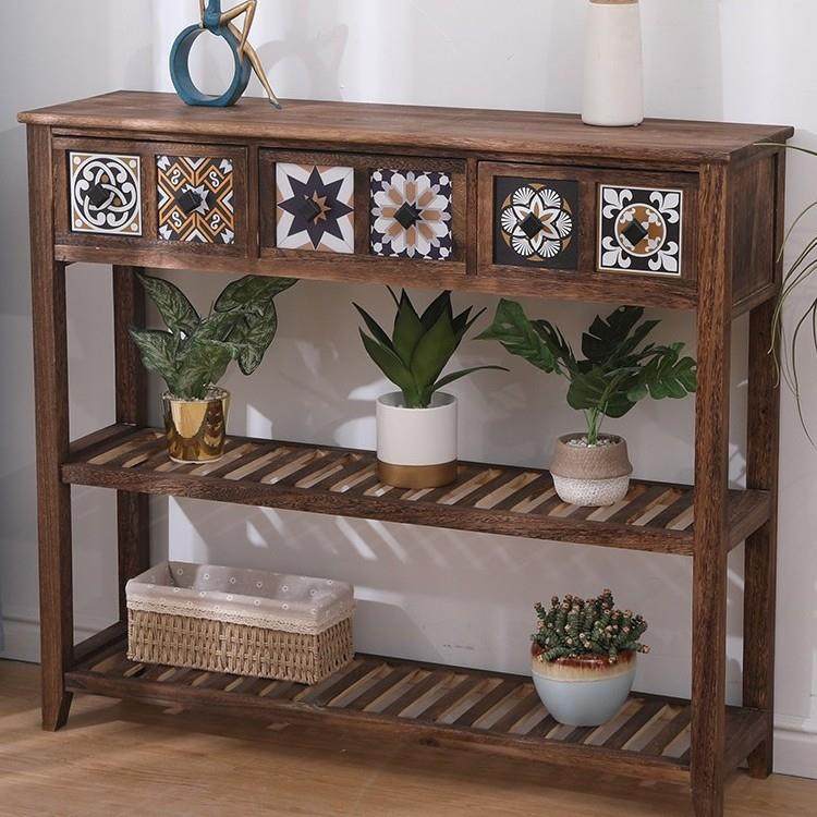 美式实木玄关桌财神供桌靠墙长条柜过道装饰桌子复古收纳置物架,节庆用品/礼品,新娘配件,淘宝优惠券,粉丝福利购,淘宝优惠卷