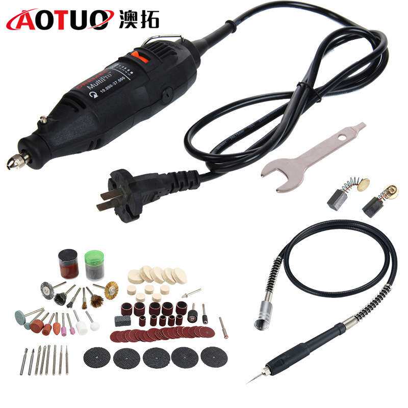 电磨机迷你工具雕刻机电磨调速钻孔切割打磨抛光微型电钻220 110V
