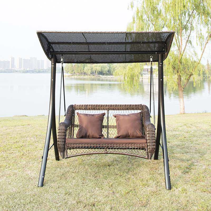 户外秋千吊椅家用摇篮  室内庭院阳台防水遮阳双人吊篮编藤秋千椅,电子元器件市场,其它元器件,淘宝优惠券,粉丝福利购,淘宝优惠卷