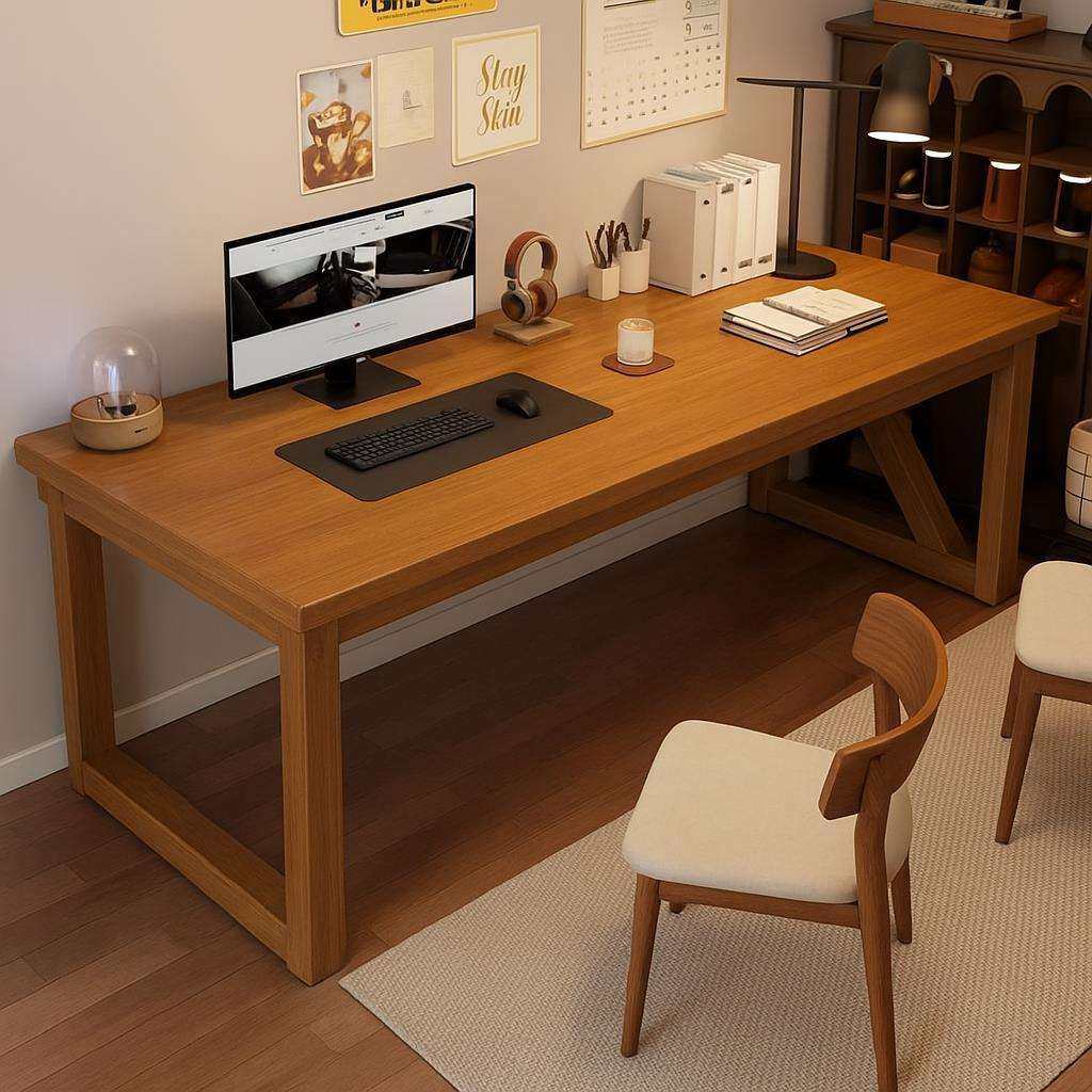 实木腿电脑桌卧室家用办公桌长条工作台大板电竞桌子台式双人书桌,玩具/童车/益智/积木/模型,毛绒/玩偶/公仔/布艺类玩具,淘宝优惠券,粉丝福利购,淘宝优惠卷