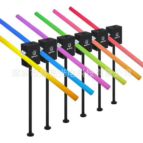跨境舞台灯360旋转彩云管用于车展美陈夜游DMX512信号可脱机