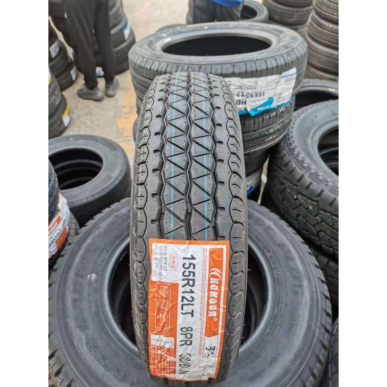 155R12LT轮胎 八8层加厚载重 昌河五菱兴旺长安155R12C三轮车轮胎