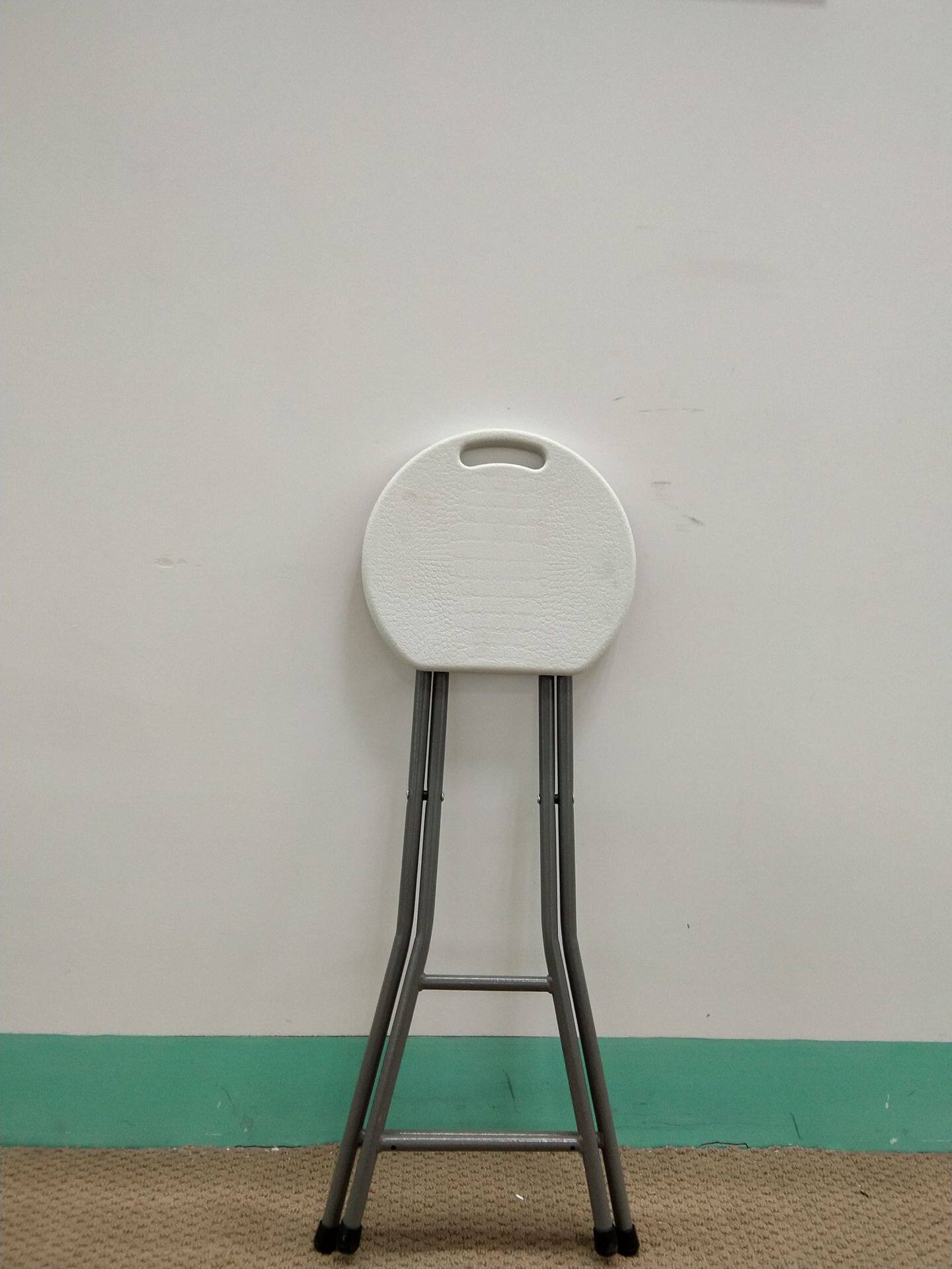 塑料坐凳高脚式塑料凳可收腿式塑料凳防滑吹塑折叠凳吹塑圆凳