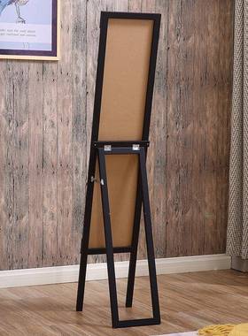 全身镜落地镜家镜子卧室立带支架UPR全镜身用穿衣服装店体试衣镜