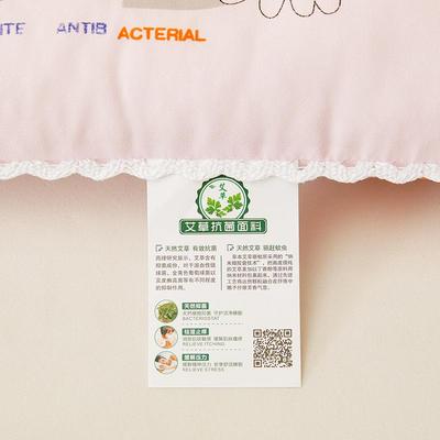 新款艾草纤维长枕芯时尚小极简绗护缝颈软硬人适中蕾丝AYQ花边双