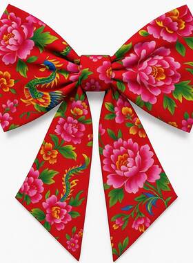 圣诞东北冬NAS摆日传统民俗画布蝴蝶结美背景装饰件布置拍节照道