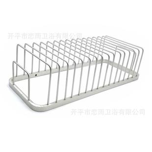 开平网篮生不间置物架3角2CM锈钢卫浴6001室墙篮单层淋浴收纳架跨
