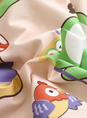 A60褥支类贡缎婴儿童单被60S长绒套儿床全棉幼儿园午睡换洗被子子