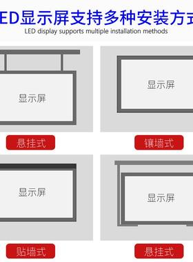 全彩ED显示屏P3P2.P2广告L舞台会议室内酒吧高清电子5大幕屏WWB户