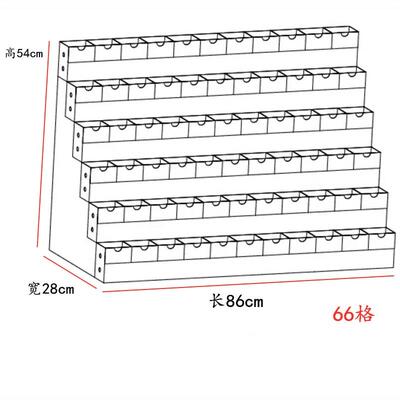 店收纳架卡克亚力展示729架谷子卡游谷子文具店唧片布鲁克收吧纳