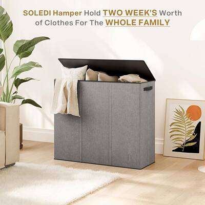 跨境防水6894防尘大容可量叠脏折篓浴室大号脏衣收纳筐储物衣箱收