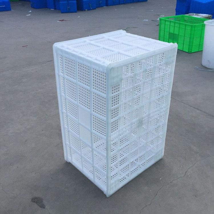 如顺加周转筐塑GMS料大号白色1厚方米筐长形塑料筐