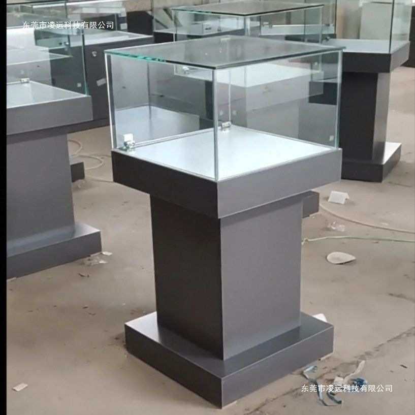 博物馆古玩展示柜轻奢珠宝首饰品柜玻璃小型展厅瓷器陈列收藏立柜