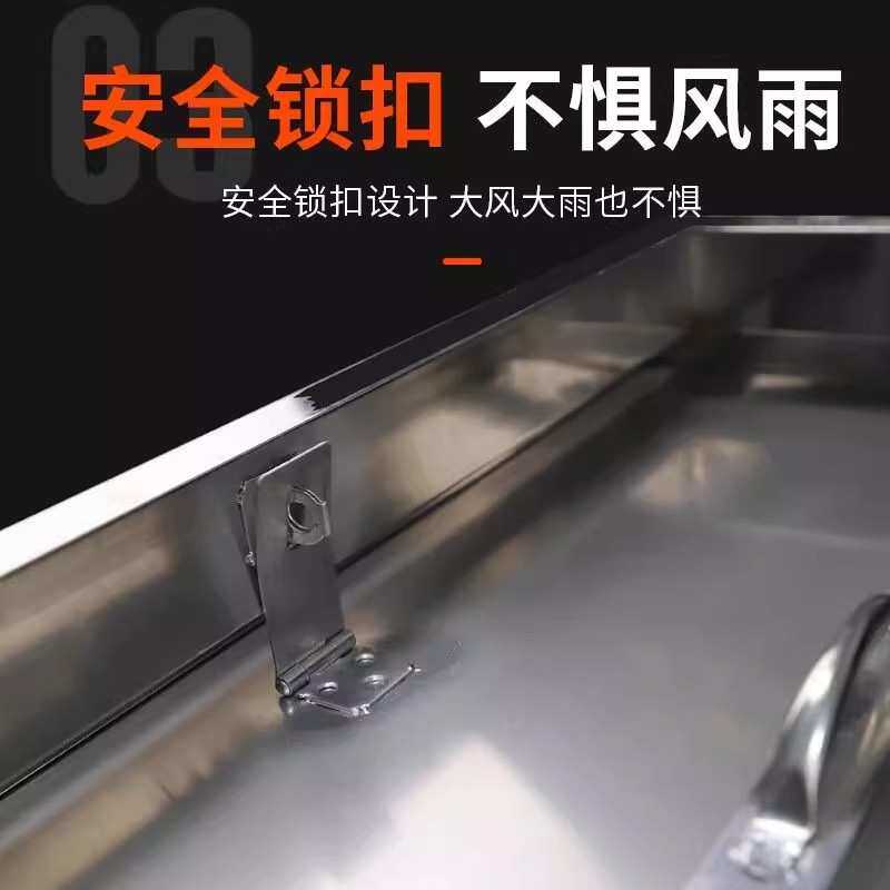 304不锈钢楼顶检修孔防雨水盖屋面天井上人孔检修口阁楼天窗盖板.